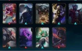 Conta Ouro 4  17 skins habilitadas E muitos espólios