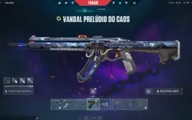 Conta Valorant Imortal 1 Com Muitas Skins