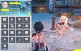 Conta com xiao + lança de jade, Ganyu e Espinha Celestial