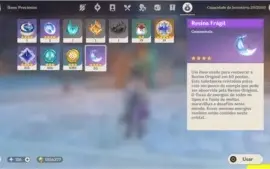 Conta com xiao + lança de jade, Ganyu e Espinha Celestial