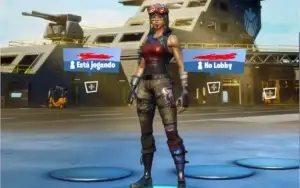 Conta fortnite com renegade