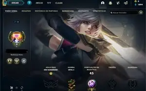 CONTA UNRANKED COM A STAR GUARDIAN DA AHRI!