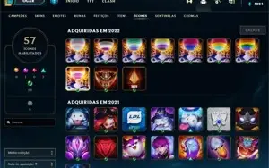 CONTA UNRANKED COM A STAR GUARDIAN DA AHRI!