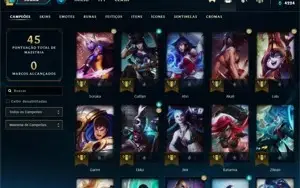 CONTA UNRANKED COM A STAR GUARDIAN DA AHRI!