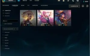 Conta 2012, 194 skin, icones e skins raras