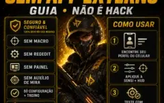 Pack Sensi FF 2026 OB53 | Capa Sem Ban + DPI/HUD