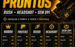 Pack Sensi FF 2026 OB53 | Capa Sem Ban + DPI/HUD