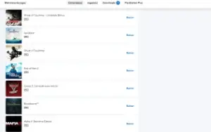 Conta PSN com +150 jogos ( E diversos jogos da plus)
