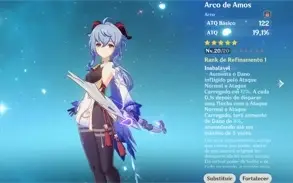 AR25 - Ganyu + Arco de Amos + 44 tiros!!!!!