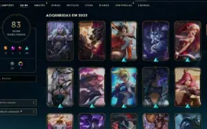 Conta League of Legends + valorant + wild