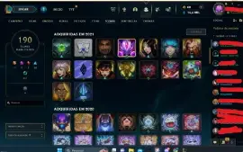Conta League of Legends + valorant + wild