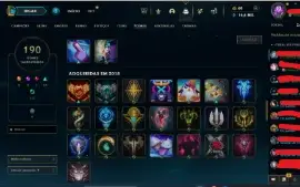 Conta League of Legends + valorant + wild