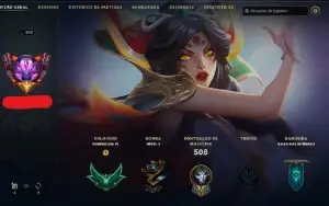 Conta League of Legends + valorant + wild