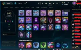 Conta League of Legends + valorant + wild