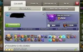 CONTA CLASH OF CLANS CV 11 BARATO