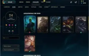 CONTA NO LOL, GOLD 4 E GOLD 3 ULTIMA SEASON,MMR ALTO
