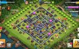 Conta Clash of Clans CV 15 - COC 15 - TH 15