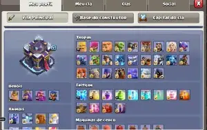 Conta Clash of Clans CV 15 - COC 15 - TH 15