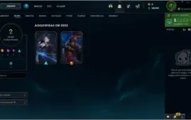 CONTA LOL LVL.30 58K ESSÊNCIA COM UDYR GUARDIÃO ESPIRITUAL