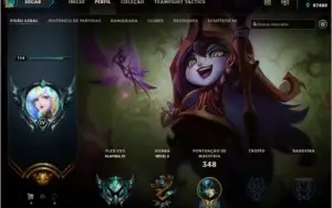 CONTA LEAGUE OF LEGENDS