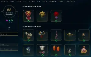Conta League of Legends +1500 skins+cromas+skins wards etc