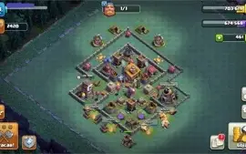 CONTA CV 10 FULL CLASH OF CLANS