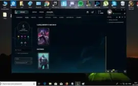 Conta lol platina V