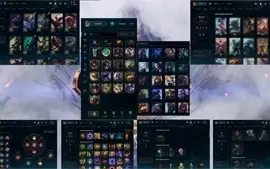 Conta League of Legends e Valorant