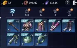 CONTA MIR4 LVL 65 - 66K POWER