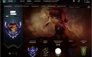 Conta Diamante 3 (Todos os Champs) 130 skins