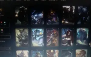 League of legends conta platina