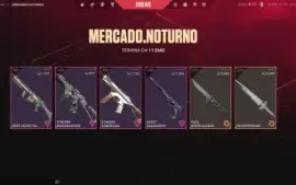Conta valorant algumas skins pra sair rapido