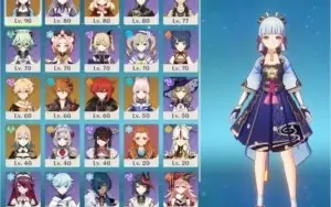 Genshi AR55 5Stars Ayaka/Tartaglia/Klee/Diluc/Kequing/Kokomi