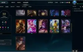 Conta Lol Platina 4