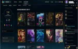Conta gold 5, 14 skins, 37 campeões