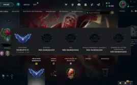 Conta Lol - Diamante 4, 77% De Wr(E-Mail Não Confirmado)