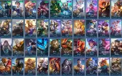 Conta Mobile Legends lv.119 com 333 skins, heróis e emblemas