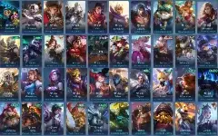 Conta Mobile Legends lv.119 com 333 skins, heróis e emblemas