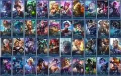 Conta Mobile Legends lv.119 com 333 skins, heróis e emblemas