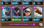 CLASH ROYALE ARENA 10 COM 12 LENDÁRIAS barato