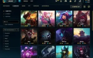 Conta Unranked com 150 Champs e 179 Skins