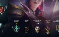 Conta Platina 1 com 67% de Winrate