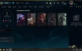 Conta mestre 69% Win rate - 321pdl