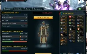 Conta Runescape Level 126, TTL 2493 + 8M