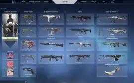 VENDE CONTA VALORANT COM  MUITAS SKINKS