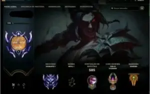 Conta d1 400 skins todos champs