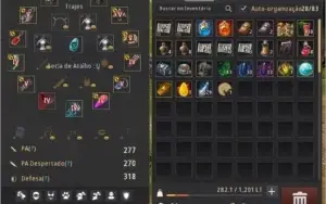 277 bs tet, 2 potions feitas, 10 Bi market