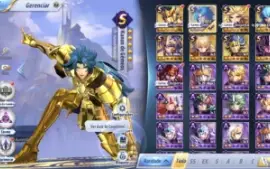 Cc Saint Seiya Serv A141 Com Muitas Invocações