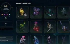 Conta Platina 1, 460 Skins
