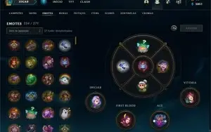 Conta Platina 1, 460 Skins